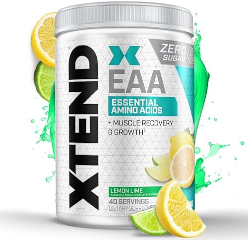 The Xtend Scivation Bcaas Powder For Adults (Pre-Workout, 7G Bcaas, 0G Carbs,Sugar & Calories, 3.5 Leucine, 2.5G L-Glutamine, 1G Citrulline Malate) - 402Gm, 30 Servings (Lemon-Lime sqeeze)